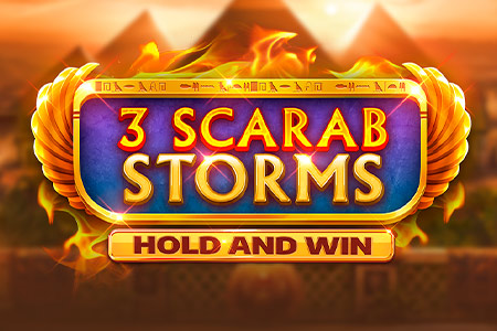 3 Scarab Storms Hold and Win